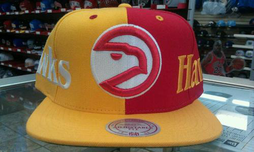 NBA Atlanta Hawks M&N Snapback Hat id03